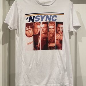NSYNC Graphic White T-Shirt